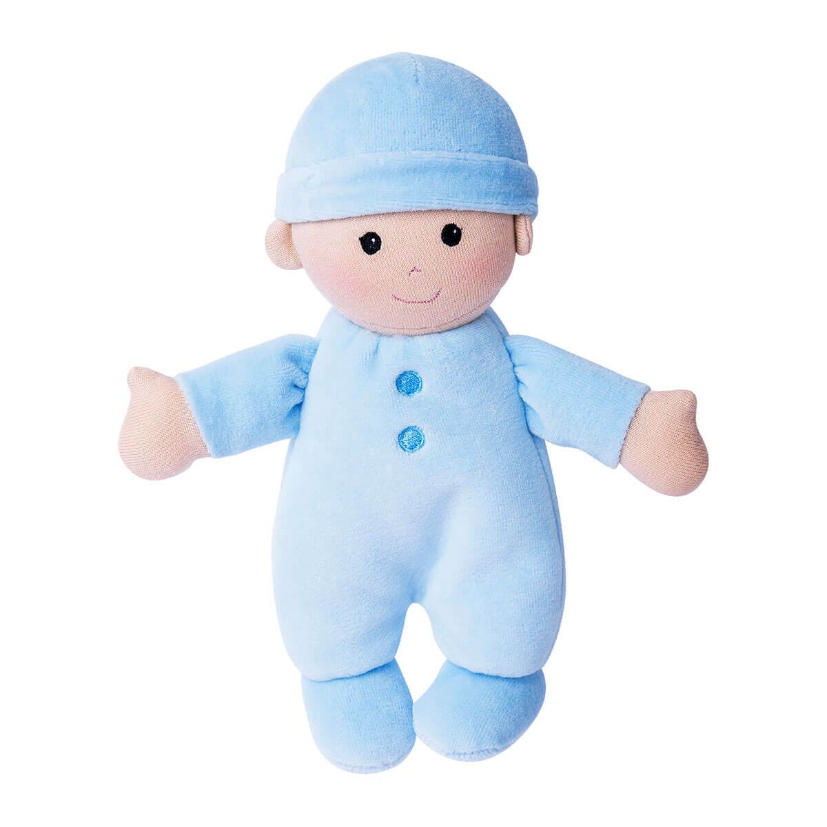 Organic First Baby Doll - Apple Park in Blue, Cream, Mint, Pink - Picture 7 of 10