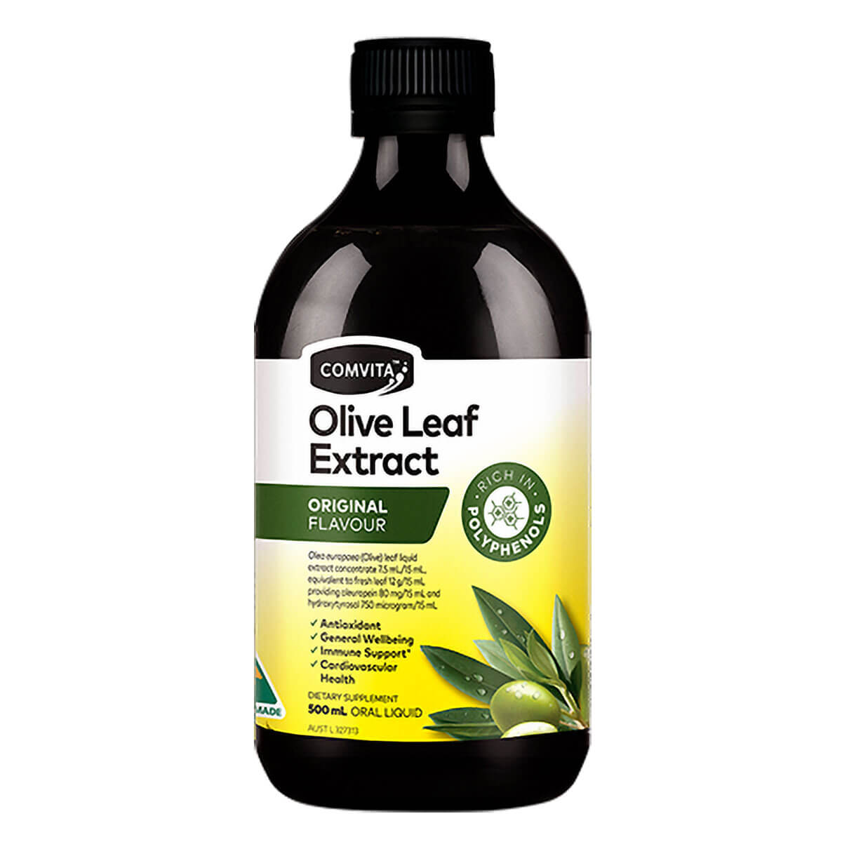 Olive Leaf Extract - Original Flavour - Comvita - Picture 3 of 8