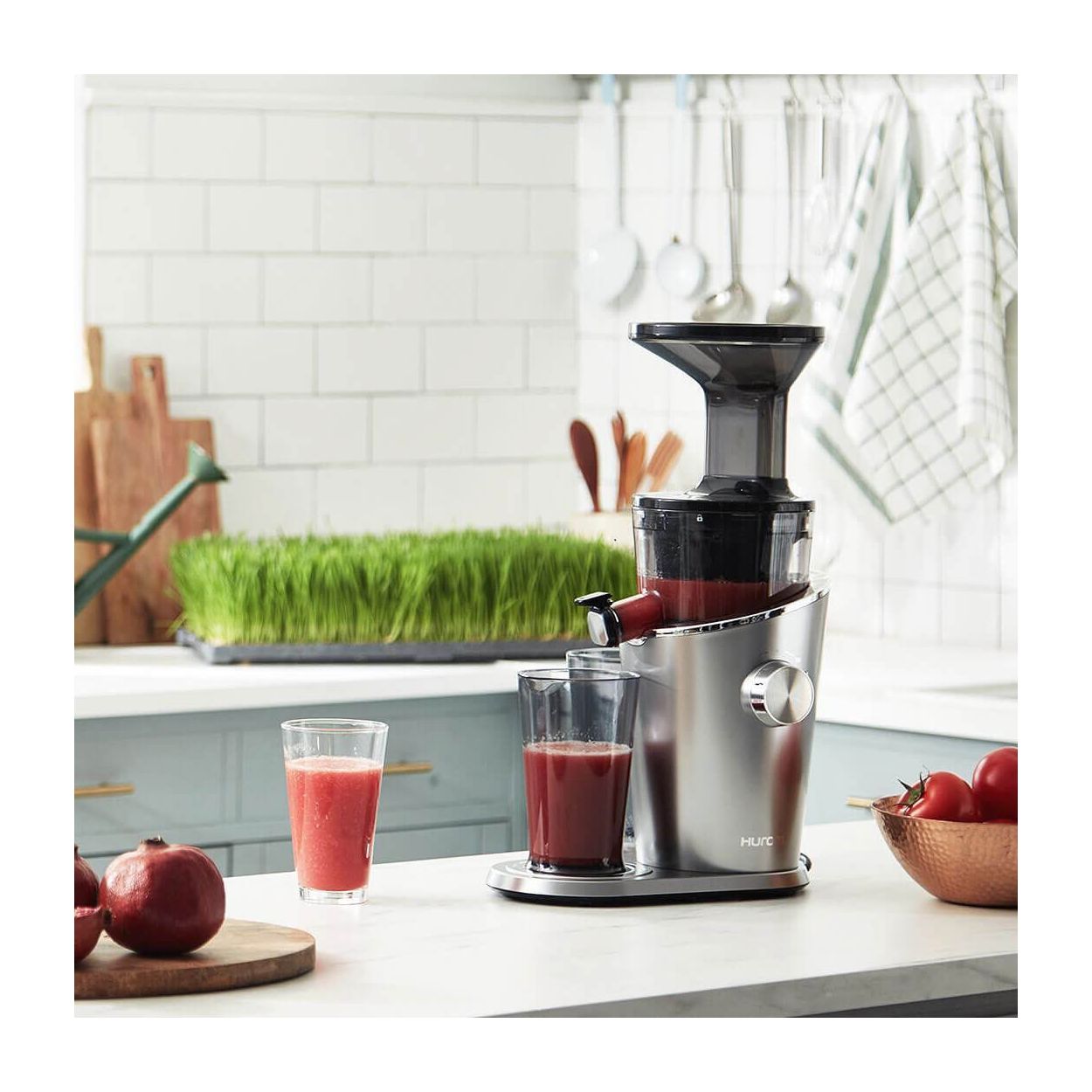 Hurom H100 Easy Series Vertical Cold Press Juicer Nature s Wonderland