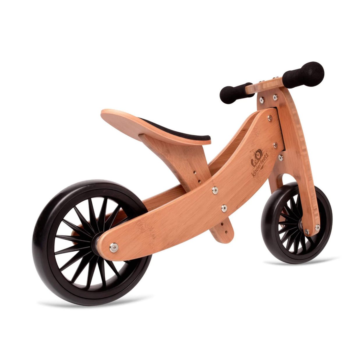 Tiny Tot Plus 2 in 1 Trike Bamboo Kinderfeets Balance Bike Nature s Wonderland