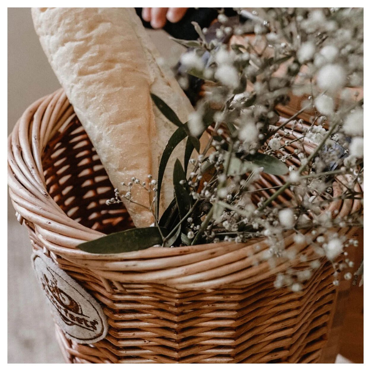 Wicker Basket with Straps for Kinderfeets Balance Bike Nature s Wonderland