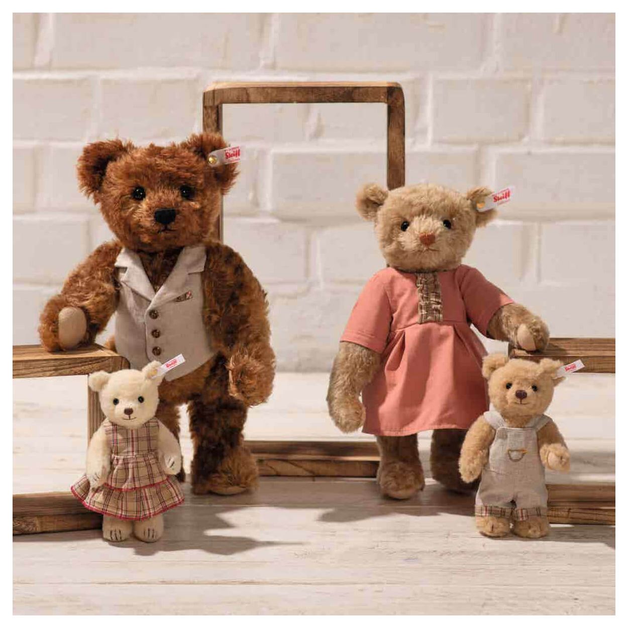 Ben Mila Sibling Set Limited Edition Collectors Steiff Teddy Bear 16cm Nature s Wonderland