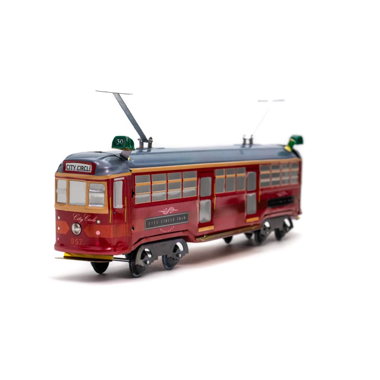 Melbourne City Circle Tram - Wind Up - Tin Treasures | Nature's