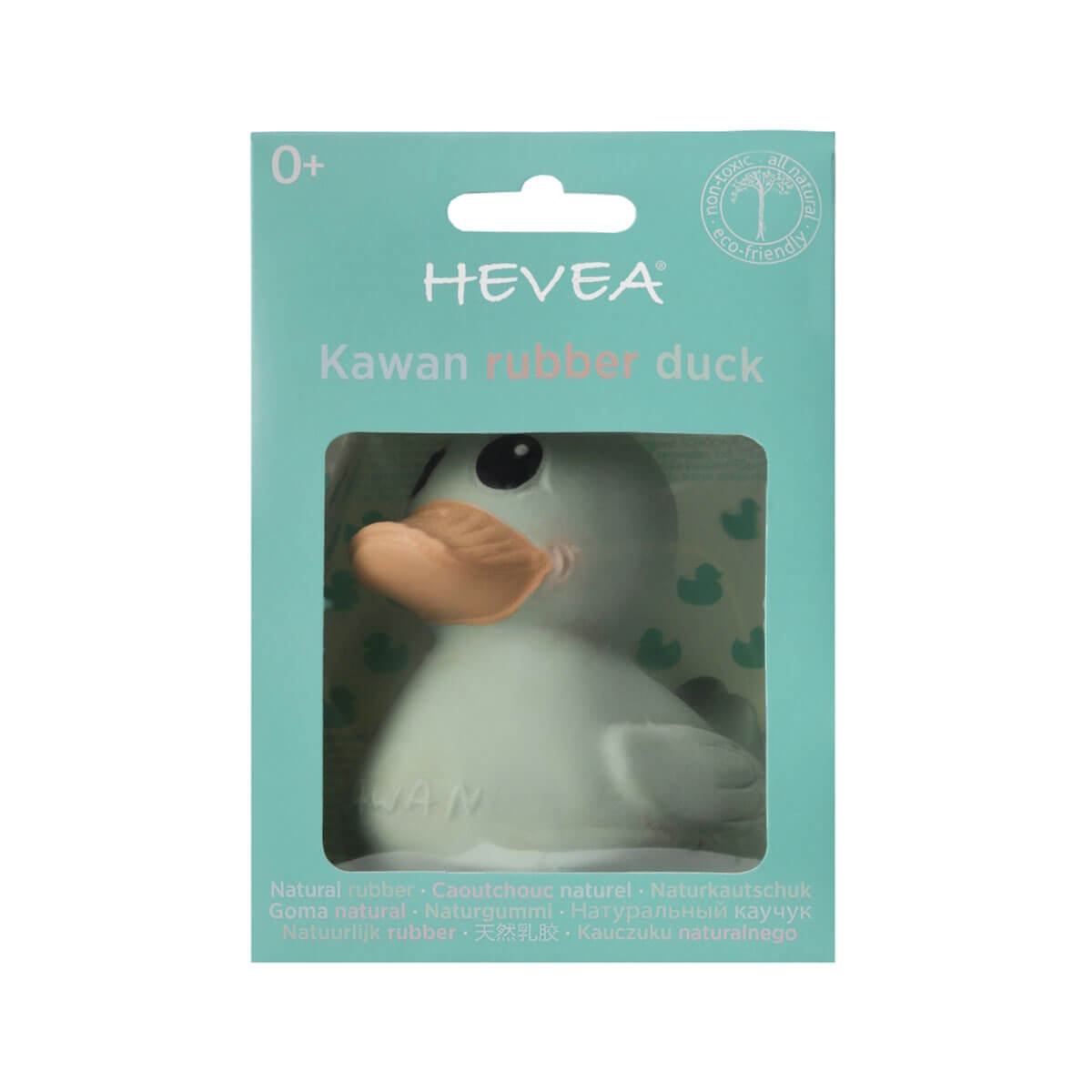 Kawan Duck - Mini Coloured - Natural Rubber Toy - Hevea - Picture 12 of 22