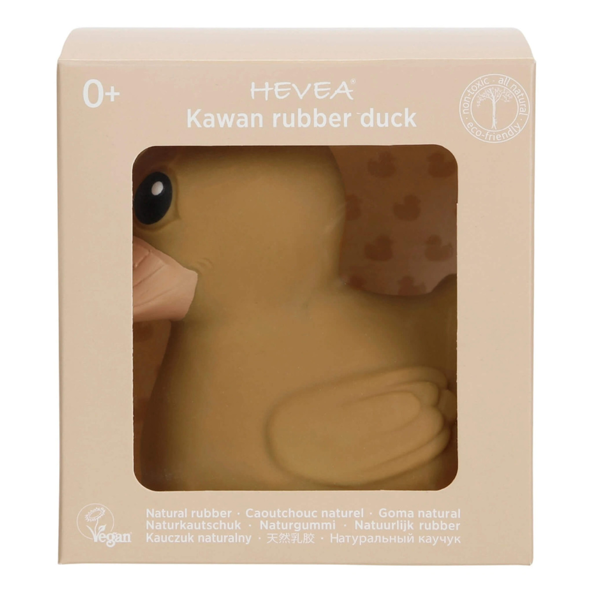 Kawan Duck - Mini Coloured - Natural Rubber Toy - Hevea - Picture 14 of 22