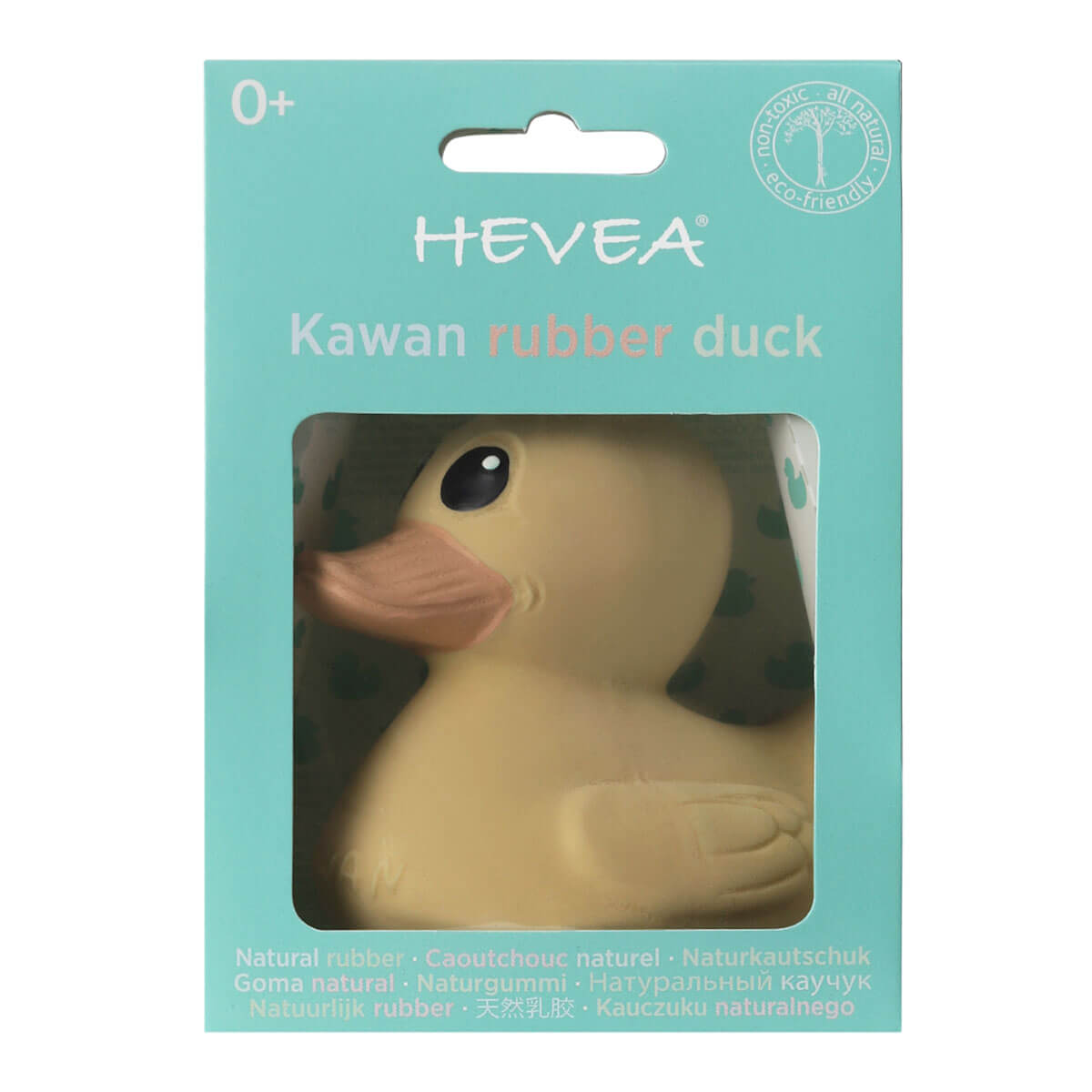 Kawan Duck - Mini Coloured - Natural Rubber Toy - Hevea - Picture 22 of 22