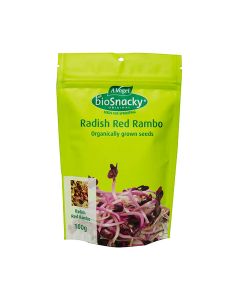 Radish Red Rambo - bioSnacky Sprouting Seeds - 100g - A. Vogel