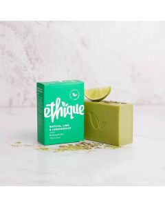 Matcha, Lime & Lemongrass Solid Bodywash Bar - 120g - Ethique