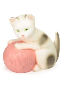 Cat with Pink Wool Nightlight - Egmont Toys Heico