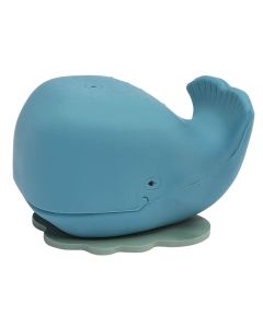 Harald the Blue Whale - Natural Rubber Bath Toy - Hevea