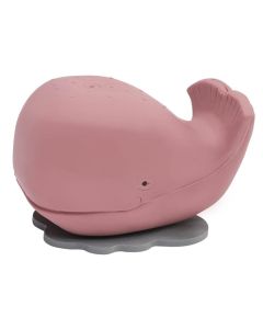 Ingeborg the Pink Whale - Natural Rubber Bath Toy - Hevea