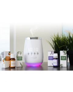 Ionmax Serene ION138 Ultrasonic Aroma Diffuser + Art of Scent Essential Oils Bundle