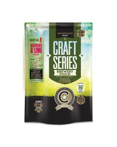 Craft Series Raspberry & Lime Cider Pouch - 2.4kg - Mangrove Jack's