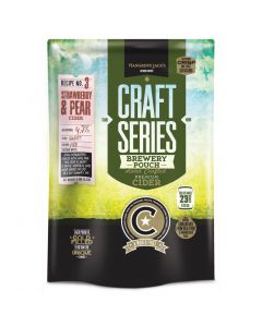 Craft Series Strawberry & Pear Cider Pouch - 2.4kg - Mangrove Jack's