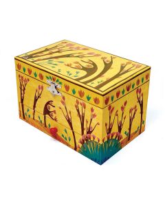 Forest Dance Musical Jewelry Box with Drawer & Wide Mirror - Svoora
